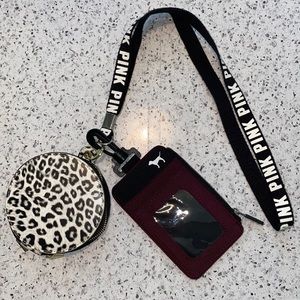 3/25.00 PINK lanyard keychain